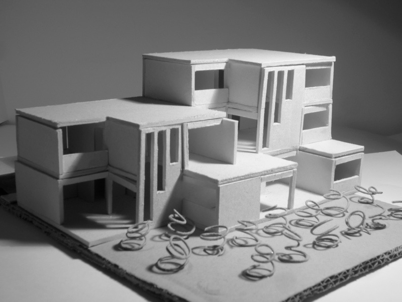 architecte-maquette-logement-collectif-intermediaire-azzaro-architecte