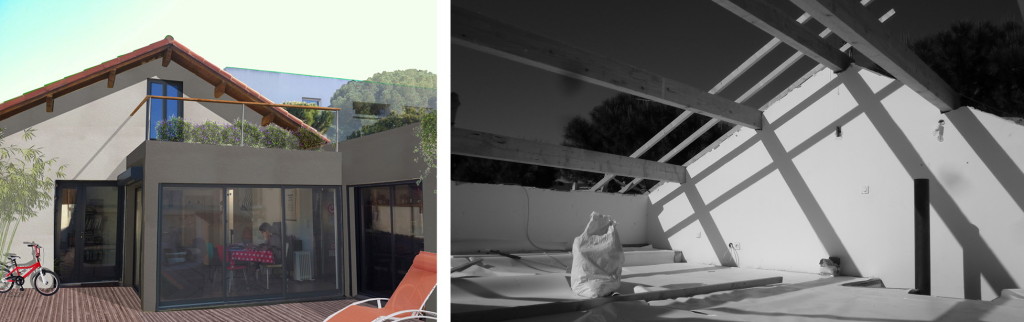 recomposition-extension-villa-marseille-3D-chantier-toiture-charpente-jeremy-azzaro-architecte